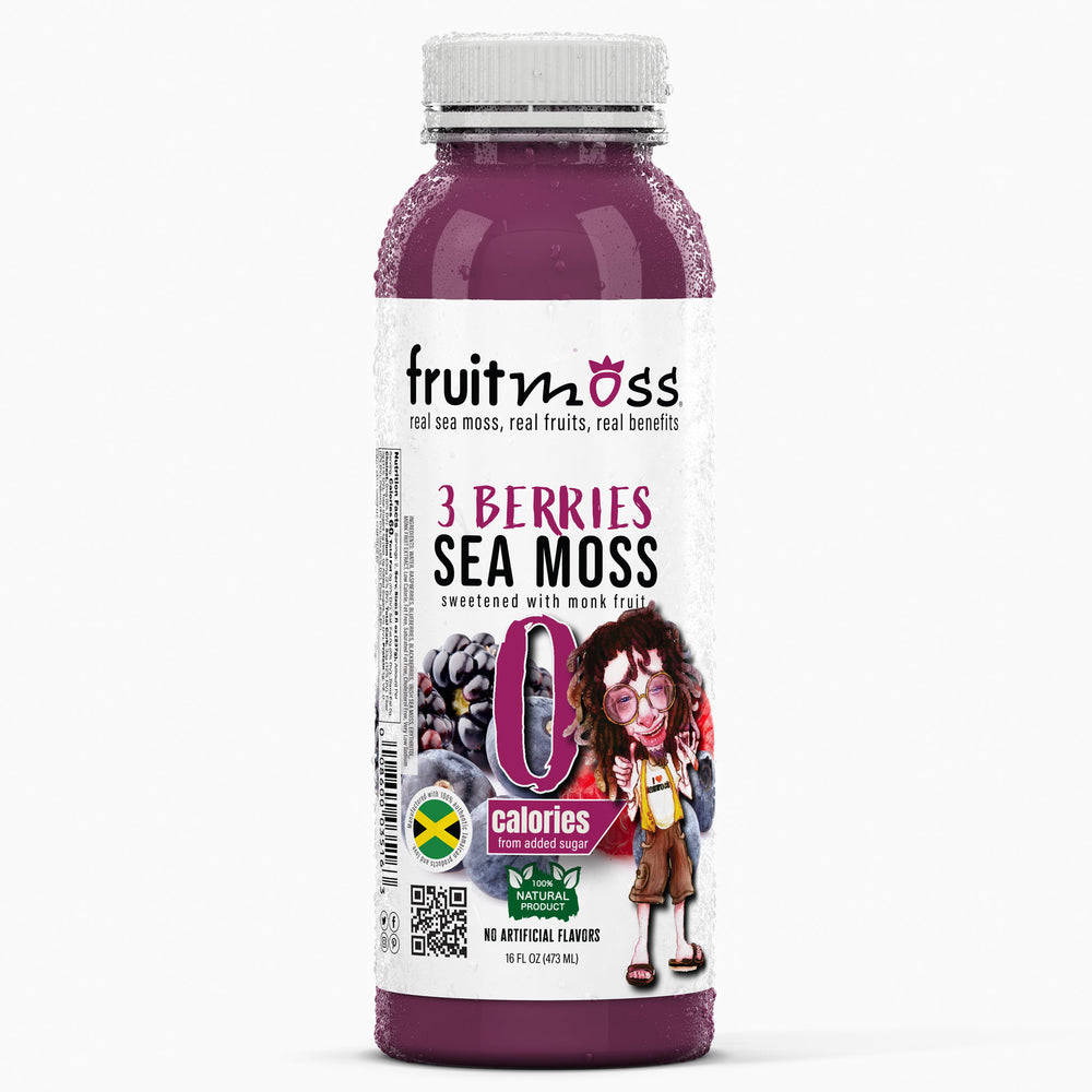 Fruitmoss 3 berries sea moss drink